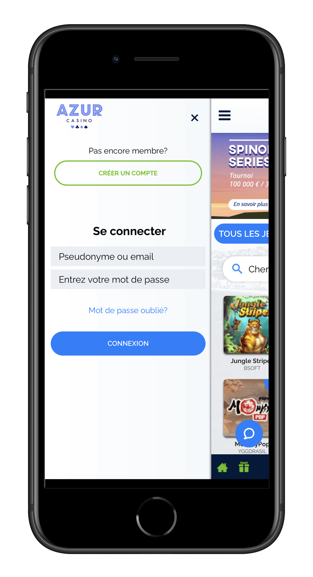 Azur - meilleur bonus casino en ligne